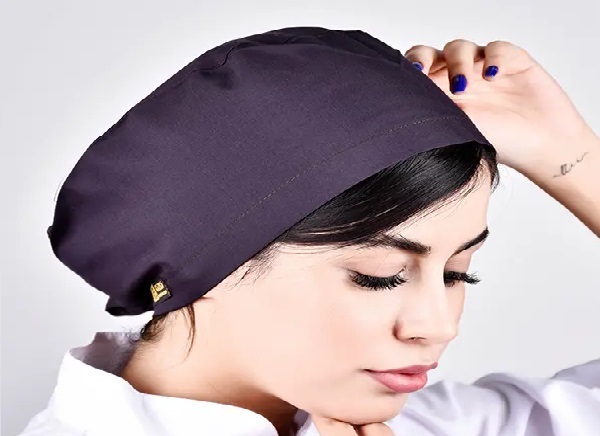 تصویر 3 از کلاه جراحی بنفش طراحی ارگونومیک با جنس مقاوم و سبک